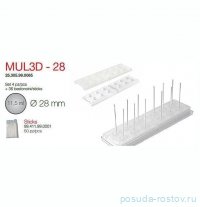 Форма кондитерская &quot;MUL3D-28&quot; набор, ячейки 2,8 см / 316743