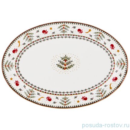 Блюдо 30,5 см овальное &quot;Christmas Collection&quot; / 192103