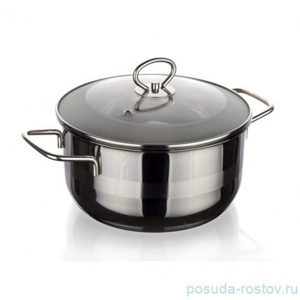 Кастрюля 24 см с крышкой 5 л &quot;Matte /Banquet&quot; / 152498