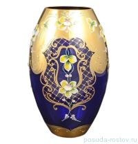 Ваза для цветов 30 см &quot;Лепка синяя&quot; 13 / 042198