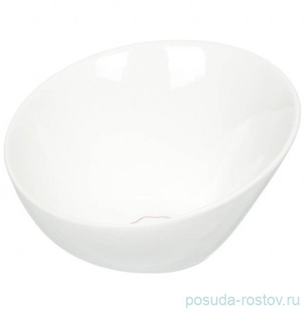 Салатник 20,7 см 800 мл скошенный край &quot;Королевский белый /Royal White&quot; / 323329
