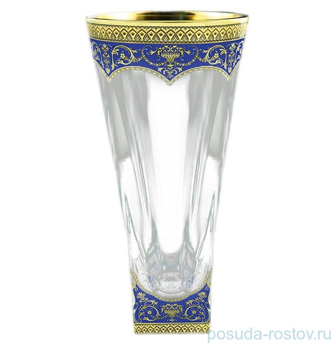 Ваза для цветов 30 см "Astra Gold /Синяя" / 107109