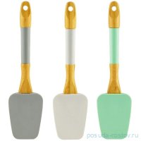 Силиконовая лопатка 24,5 см /ассорти / 357155