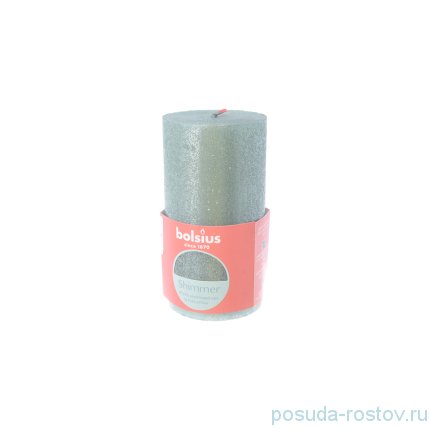 Свеча Рустик 13 х 6,8 см &quot;Christmas world /Оксидно-синяя /Bolsius&quot; / 262574
