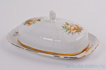 Маслёнка 250 мг 21/12 см &quot;Бернадотт /Осенний букет&quot; / 012383