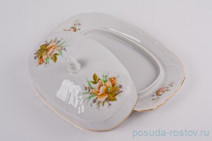 Маслёнка 250 мг 21/12 см &quot;Бернадотт /Осенний букет&quot; / 012383
