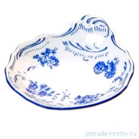 Розетка 13 см 1 шт с ручкой &quot;Бернадотт /Синие розы&quot; / 245002