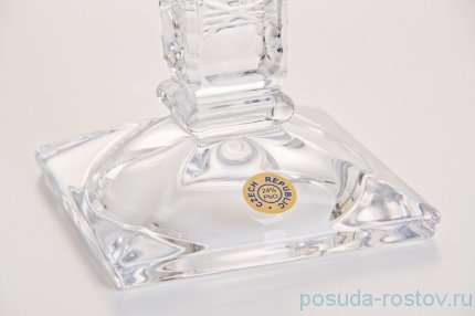 Подсвечник 30,5 см &quot;Хрусталь резной /99999&quot; / 043545