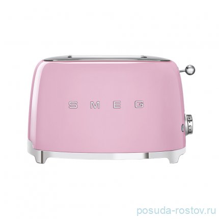 Тостер на 2 ломтика 950 Вт розовый &quot;Smeg&quot; / 299713