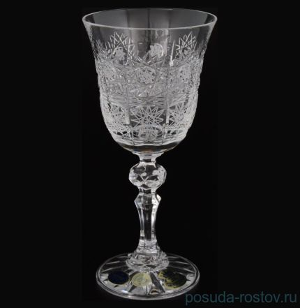 Бокалы для белого вина 170 мл 6 шт &quot;S.Crystal /Хрусталь резной&quot; / 060331