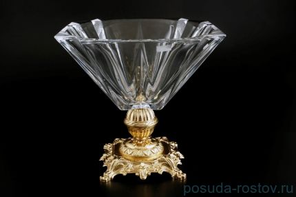 Ваза для фруктов 30 см н/н бронза &quot;Метрополитэн /Без декора&quot; / 097701