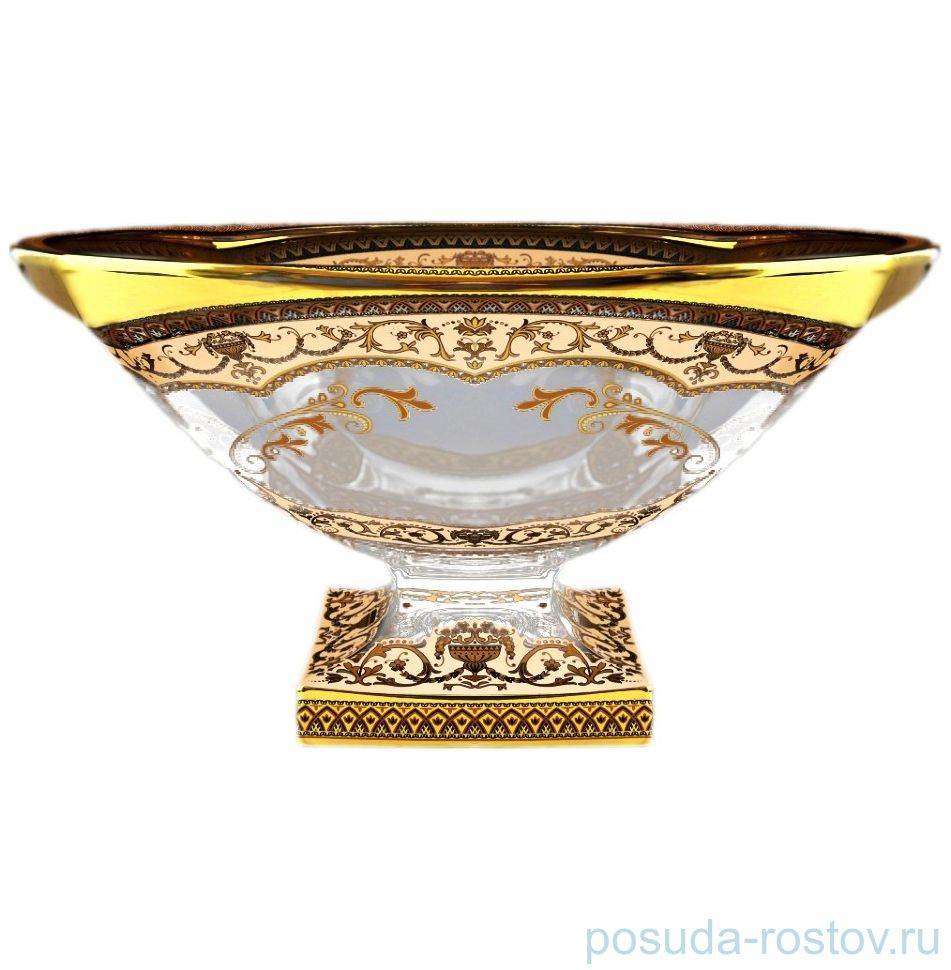 Ваза для фруктов 33 см "Магма /Бежевая" / 069963