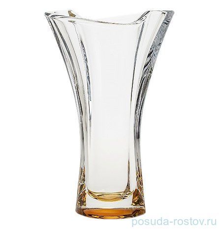 Ваза для цветов 25,5 см "Смайл /Жёлтое дно" / 063679