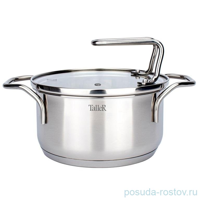 Кастрюля с крышкой 1,5 л "Инесс /TalleR" / 346309
