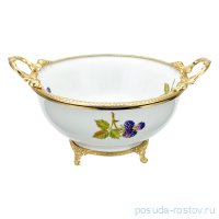 Салатник 22 х 16,5 см н/н с ручками &quot;Фрукты&quot; / 272464