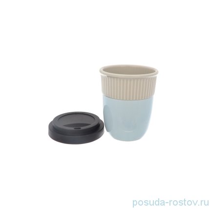 Чашка 200 мл голубовато-серая &quot;Coffee to go /Lifestyle Bellevue&quot; / 253436