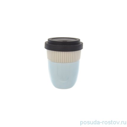 Чашка 200 мл голубовато-серая &quot;Coffee to go /Lifestyle Bellevue&quot; / 253436