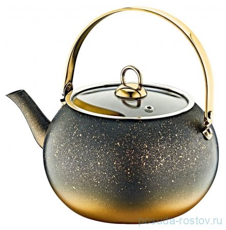 Заварочный чайник 1 л антипригарное покрытие "TEAPOT SETS /GOLD" / 267400