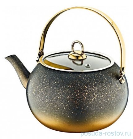 Заварочный чайник 1 л антипригарное покрытие &quot;TEAPOT SETS /GOLD&quot; / 267400