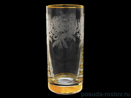 Стаканы для воды 300 мл 6 шт &quot;Гольф /Золото внизу&quot; / 029588